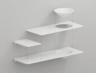 Столешница Salini Costa Plus S-Stone 200221MRF